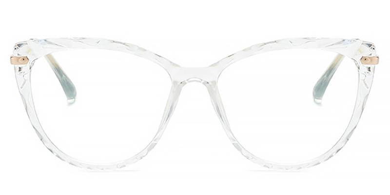 Clear Amaya - Cat Eye Glasses
