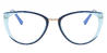 Blue Ainhoa - Cat Eye Glasses