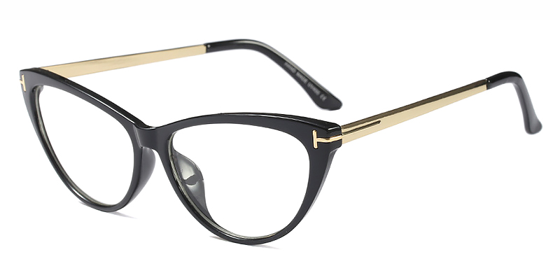 Fekete Allaire - Cat Eye Glasses