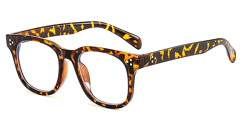 Yellow Tortoiseshell Aiyanaa - Square Glasses