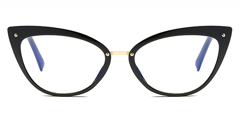 Black Caia - Cat eye Glasses