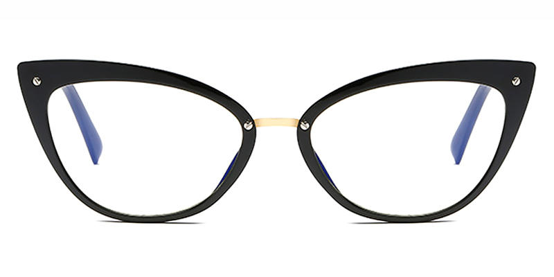 Black Caia - Cat Eye Glasses