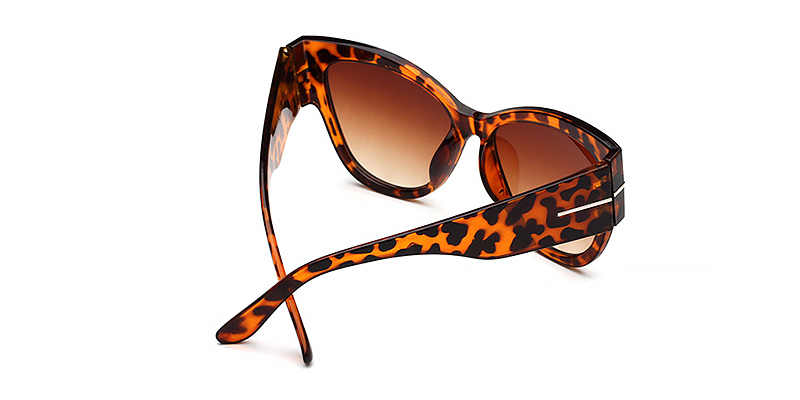 Tortoiseshell Gradual Brown Lux - Cat eye Sunglasses