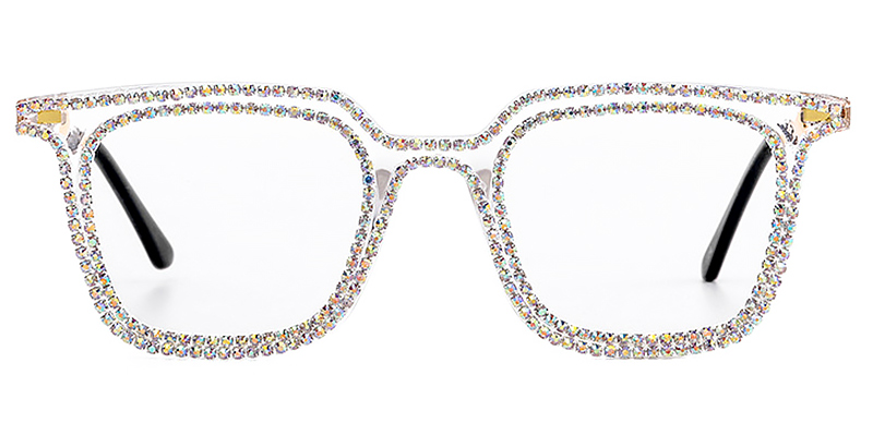 Fancy Diamond Skye - Square Glasses
