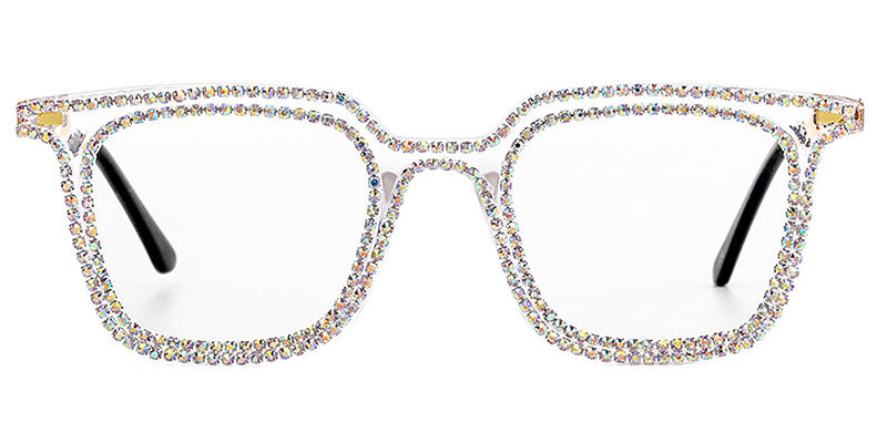 Fancy Diamond Skye - Square Glasses