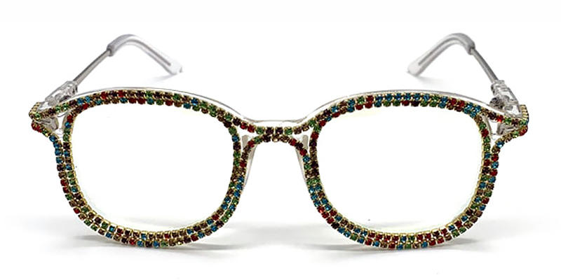 Diamond Clear Nina - Square Glasses