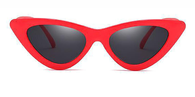 Red Grey Chryseis - Cat Eye Sunglasses