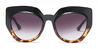 Black Tortoiseshell Gradual Grey Matilda - Cat Eye Sunglasses
