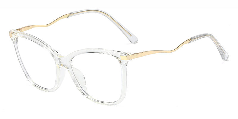 Clear Astrid - Cat Eye Glasses