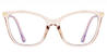 Champagne Astrid - Cat Eye Glasses