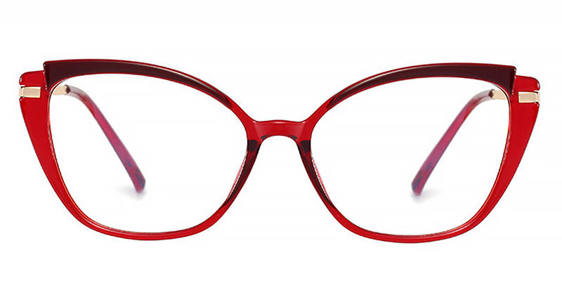 Red Nell - Cat Eye Glasses