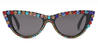 Diamond Grey Liuda - Cat Eye Sunglasses