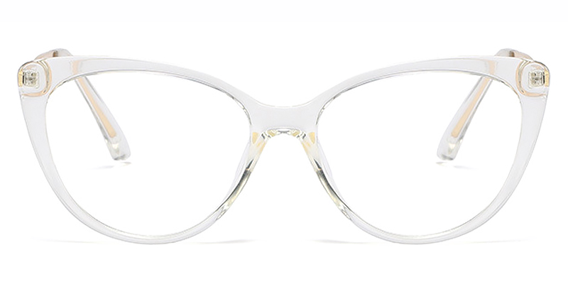 Transparent - Cat eye Glasses - Pippa