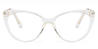 Clear Pippa - Cat Eye Glasses