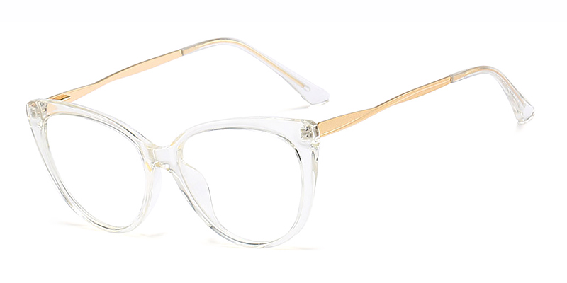 Transparent Pippa - Cat eye Glasses