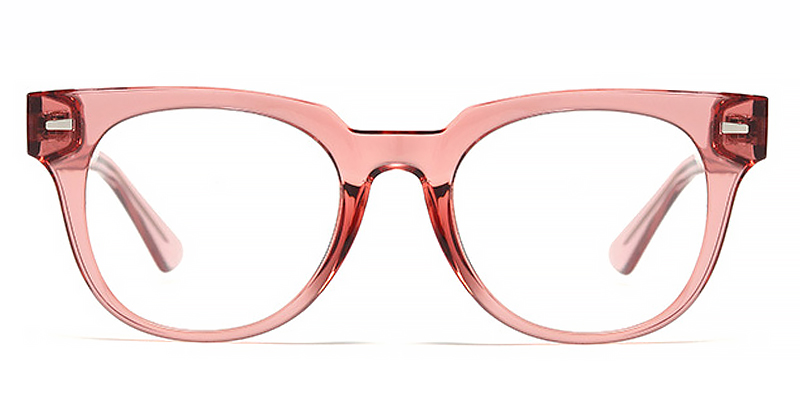 Pink - Oval Glasses - Vivian