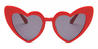 Red Grey Oona - Cat Eye Sunglasses