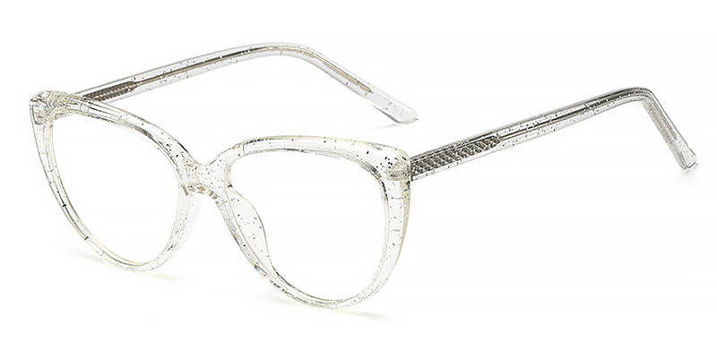 Clear Olivia - Cat Eye Glasses