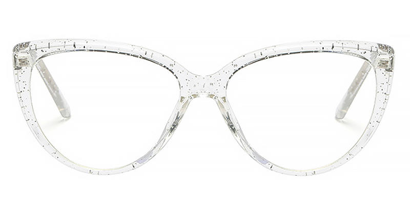 Clear Olivia - Cat Eye Glasses