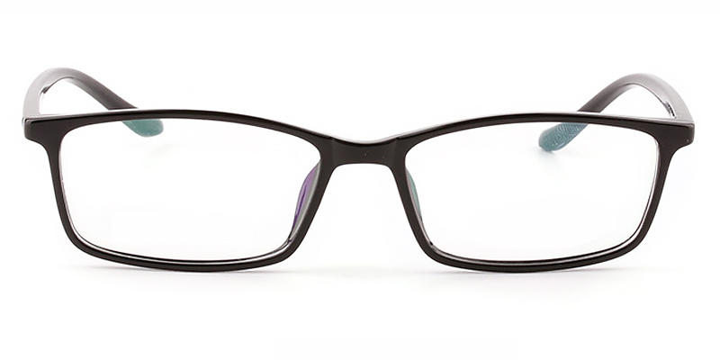 Black Asher - Rectangle Glasses