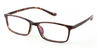Tortoiseshell Asher - Rectangle Glasses