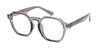 Tortoiseshell Grey Zinnia - Square Glasses
