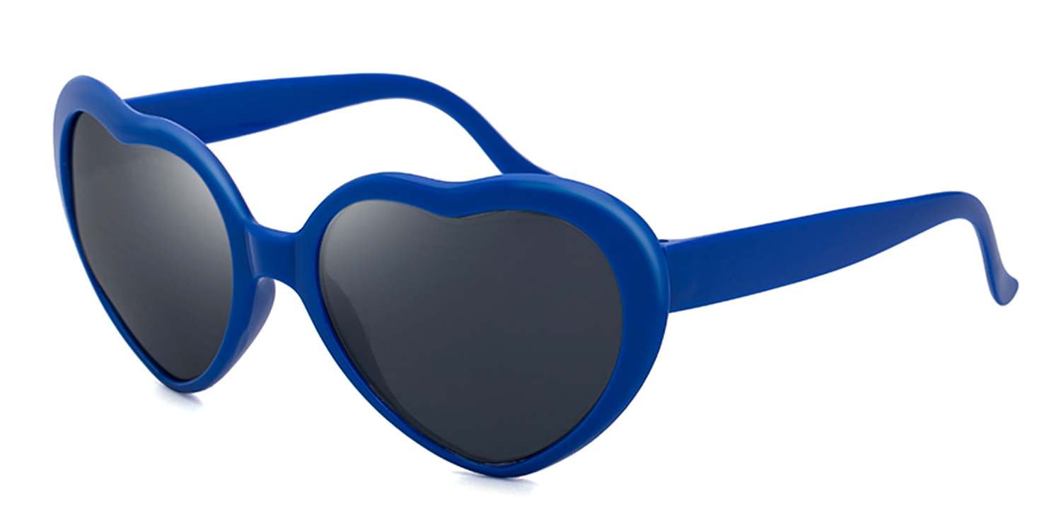 Blue - Cat eye Sunglasses - KAJILA