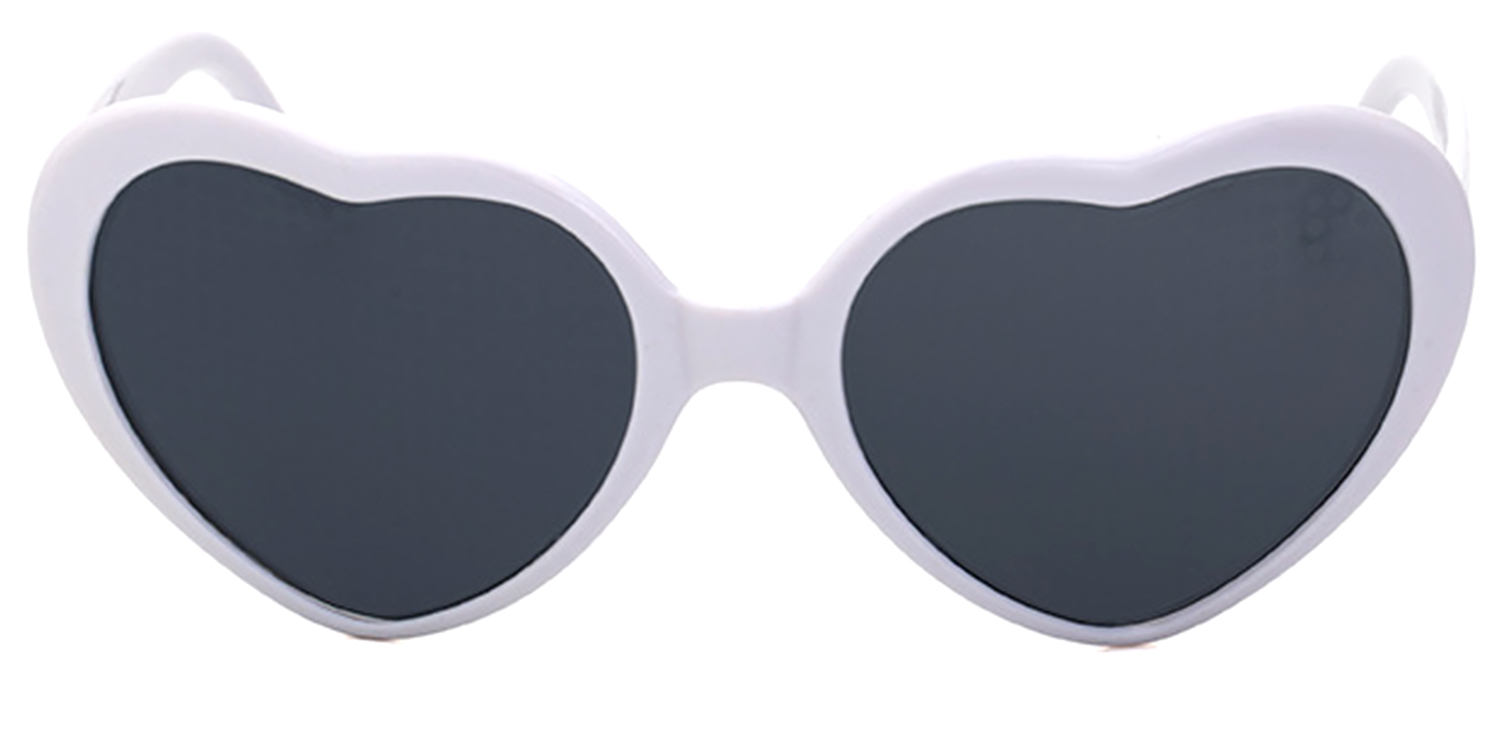 White - Cat eye Sunglasses - KAJILA
