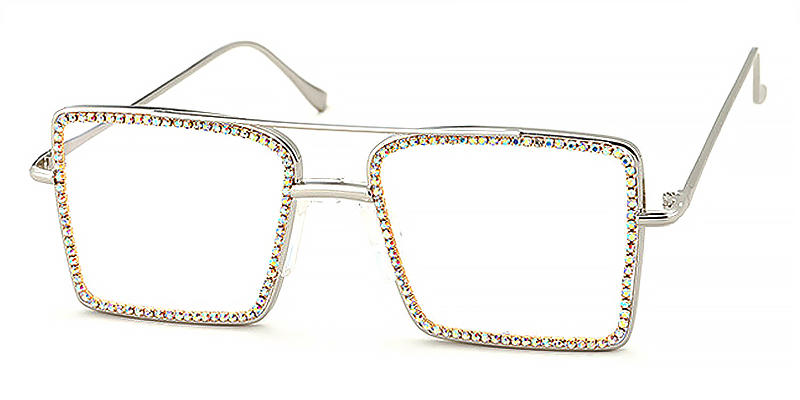 Fancy Diamond Tess - Square Glasses