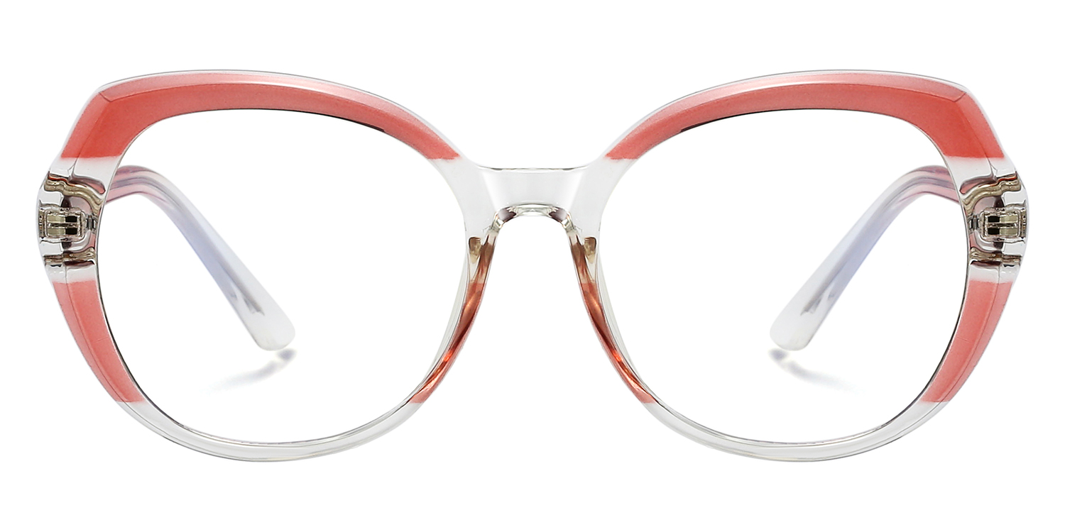 Pink - Oval Glasses - Finian