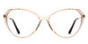 Champagne Aloysius - Cat Eye Glasses