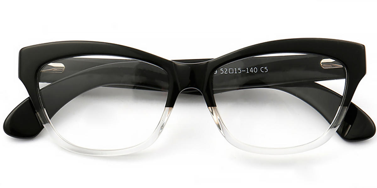 Black Zilla - Cat Eye Glasses