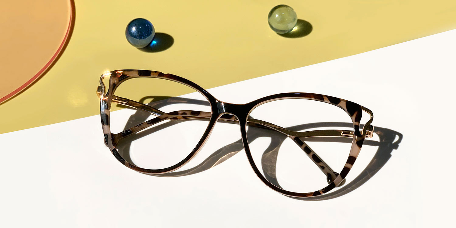 Odette - Cat Eye Tortoiseshell Eyeglasses For Women | Lensmart Online