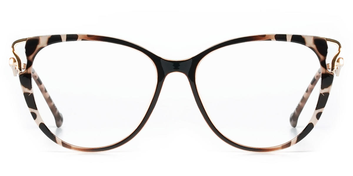 Brown Tortoiseshell Odette - Cat Eye Glasses