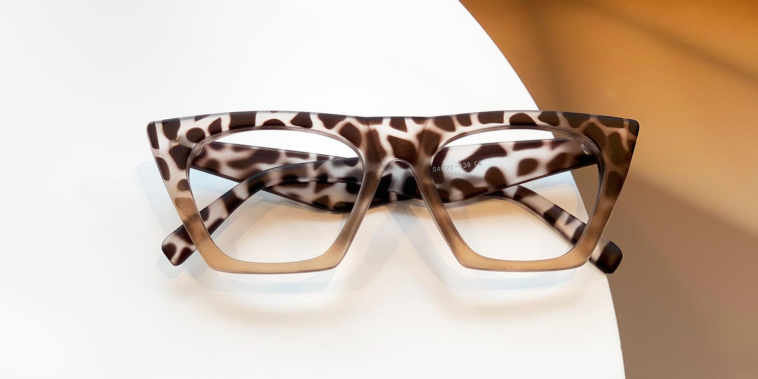 Tortoiseshell Esylit - Cat eye Glasses