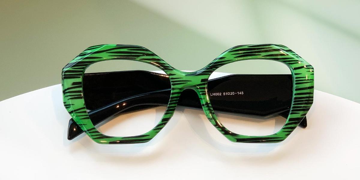 Emerald Rajani - Square Glasses