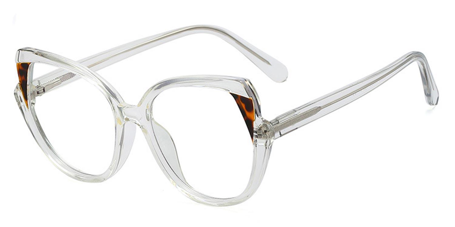 Clear - Cat eye Glasses - Ruthven