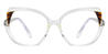 Clear Ruthven - Cat Eye Glasses
