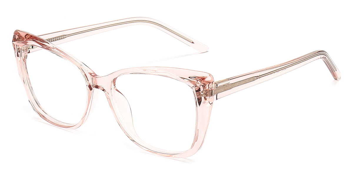 Light Pink Persia - Cat Eye Glasses