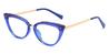 Blue Light Blue Caia - Cat Eye Glasses