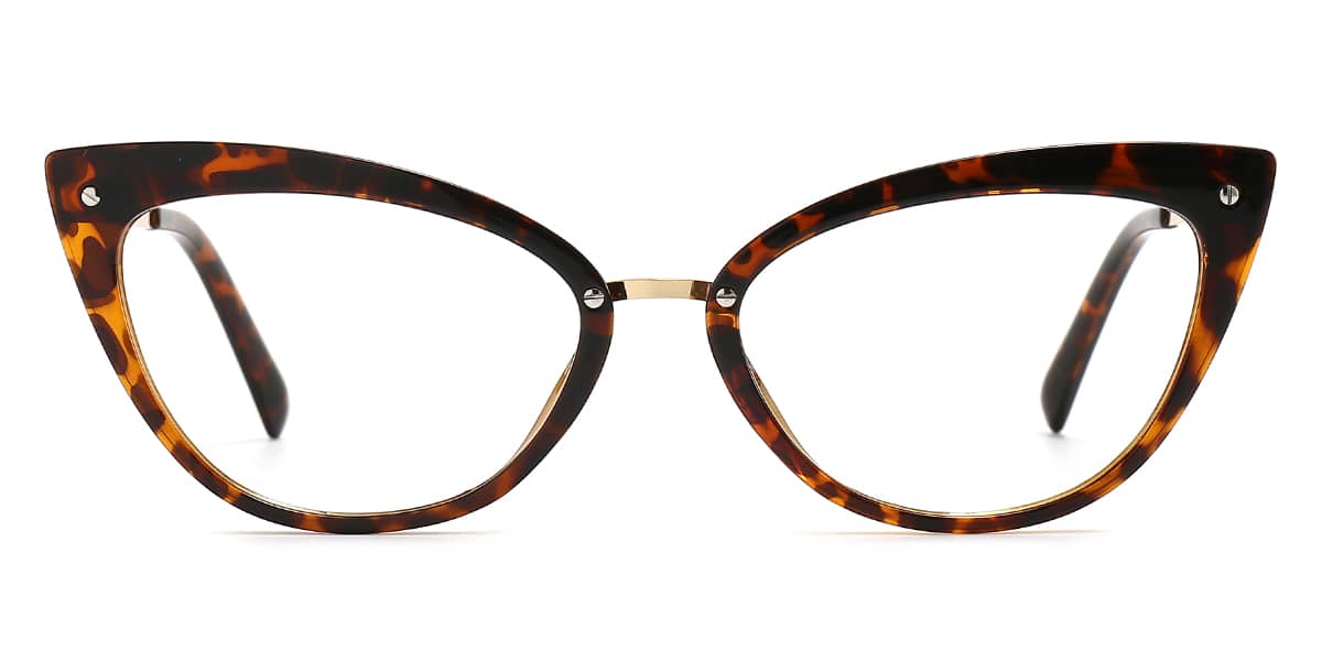 Tortoiseshell - Cat eye Glasses - Caia