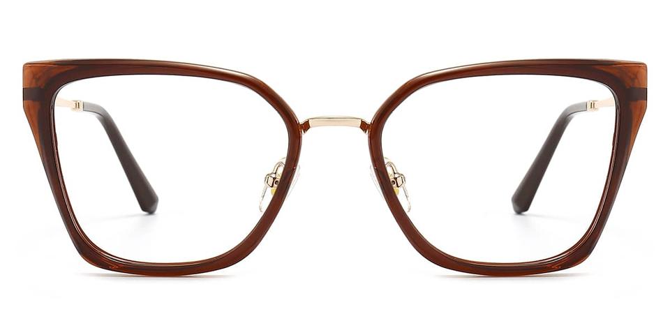 Brown Flex - Cat Eye Glasses