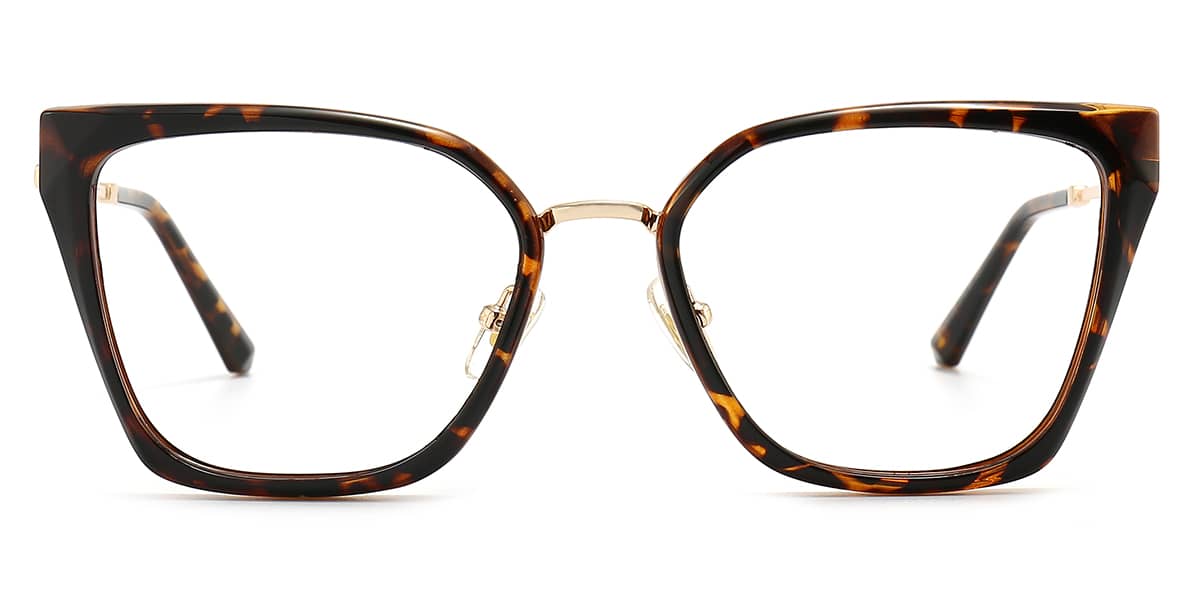 Tortoiseshell - Cat eye Glasses - Flex