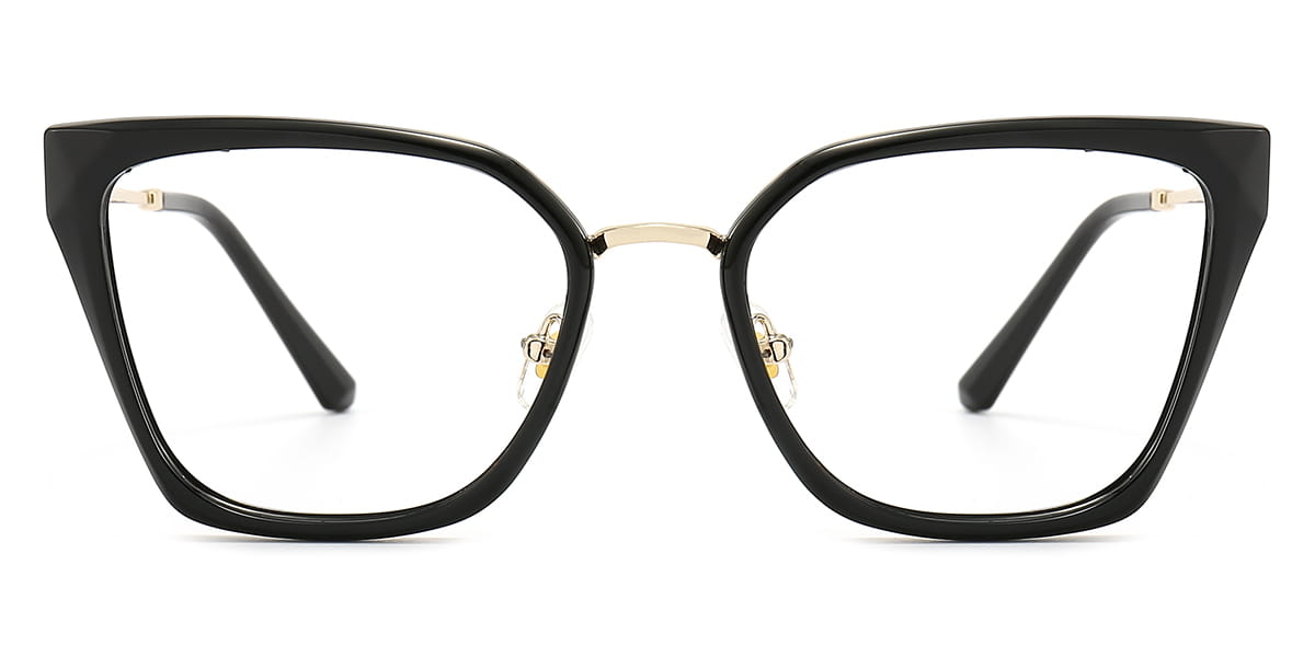 Black - Cat eye Glasses - Flex