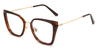 Brown Flex - Cat Eye Glasses