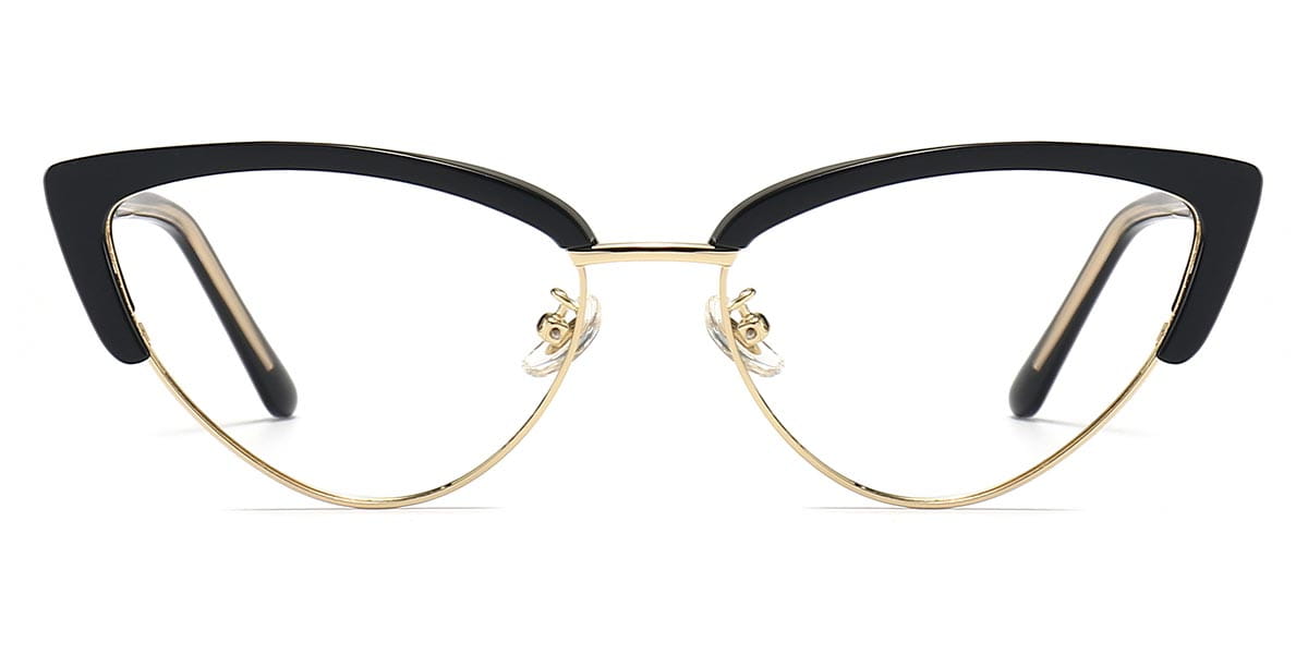 Black - Cat eye Glasses - Caradoc