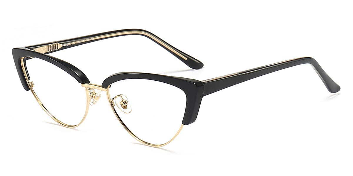 Black Caradoc - Cat Eye Glasses