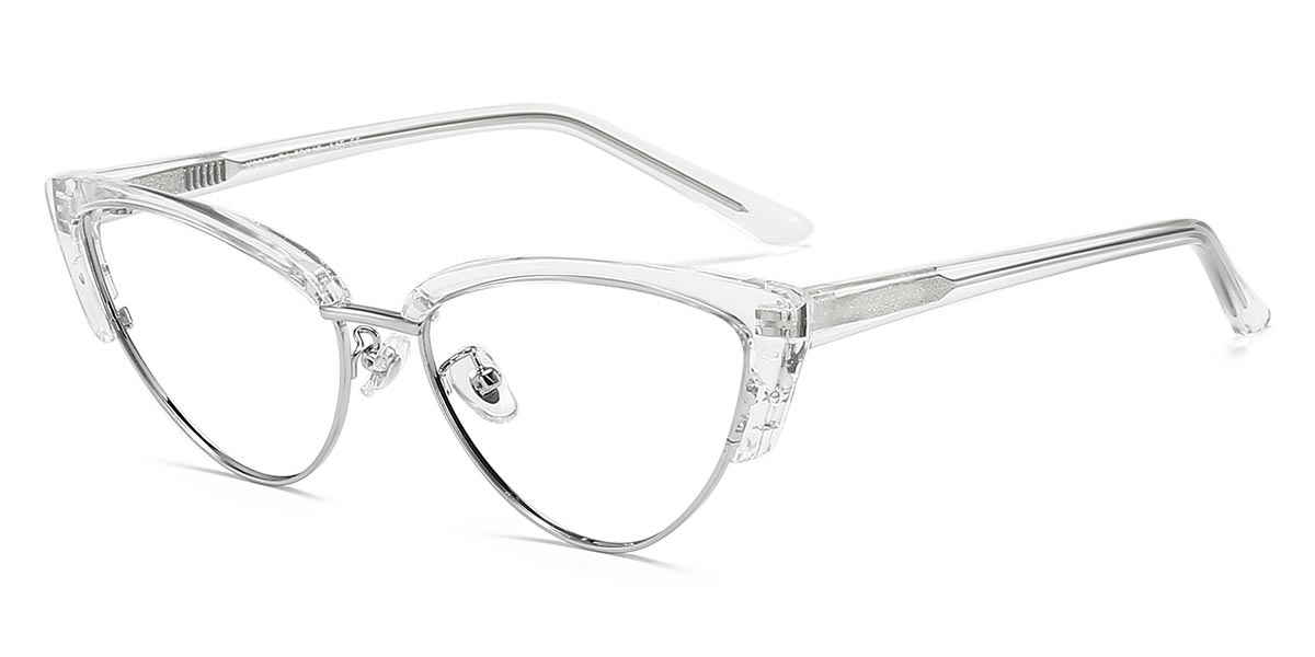 Transparent Caradoc - Cat eye Glasses