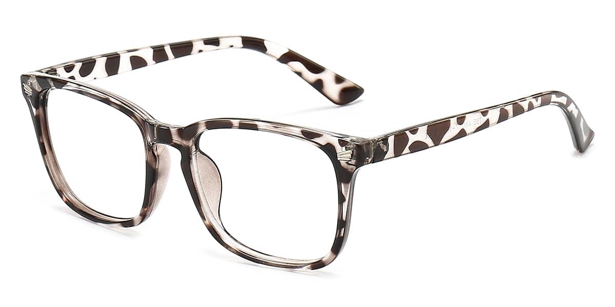 Tortoiseshell Amalia - Rectangle Glasses