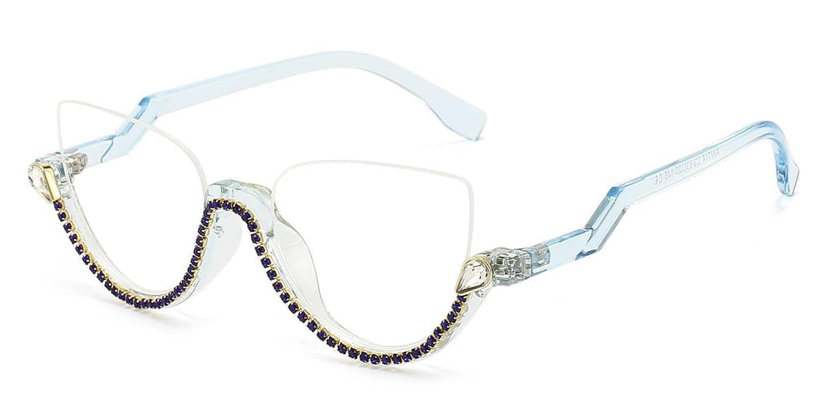Blue Blue Diamond Behati - Cat Eye Glasses